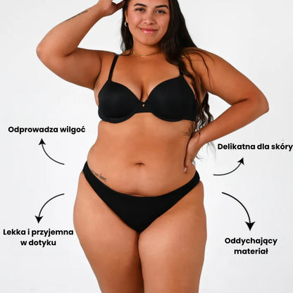 Przewiewne Majtki z Włókna Bambusowego (Bikini)